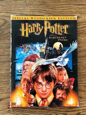 Harry Potter And The Sorcerer’s Stone 2001 Movie DVD Special Widescreen Pre-Owne